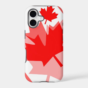 Canadian Red Maple Leaf Layered Style CANADA