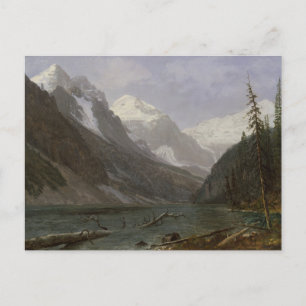 Canadian Rockies Lake Louise   Albert Bierstadt Postcard