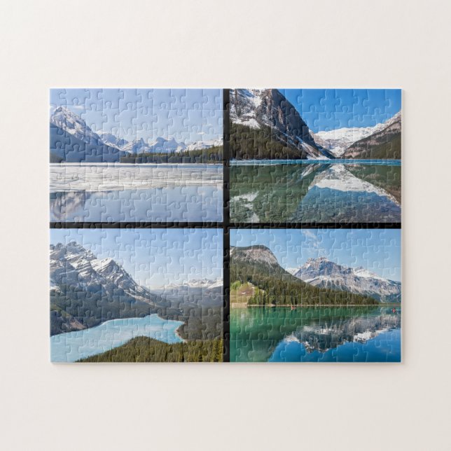 Canadian Rockies National Parks - Western Canada Jigsaw Puzzle (Horizontal)