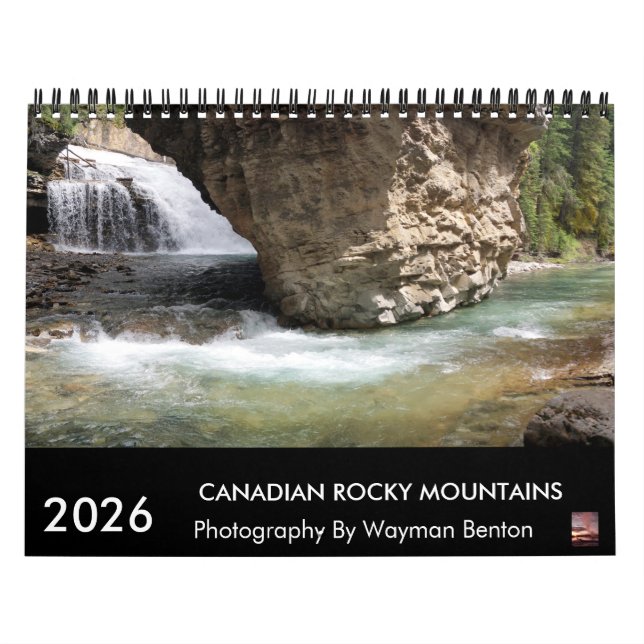 Canadian Rocky Mountains Calendar 2026 (Cover)