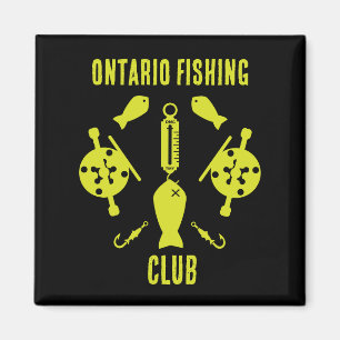 Canadian Salmon Fishing Magnet