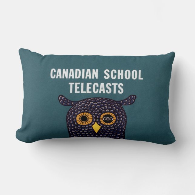 Canadian School Telecasts Lumbar Cushion (Front)
