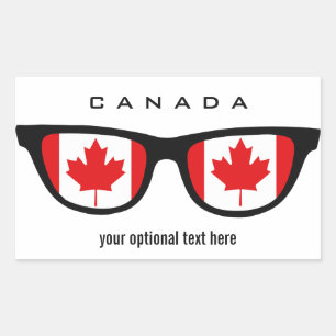 Canadian Shades custom stickers