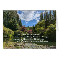 Canadian small lake  Serenity Prayer