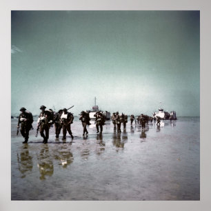 Canadian Soldiers Poster