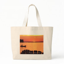 Canadian Sunset....Hudson Yacht Club Beach Bag