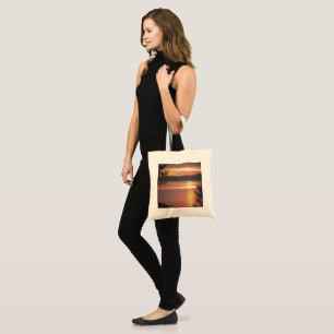 Canadian Sunset Tote Bag