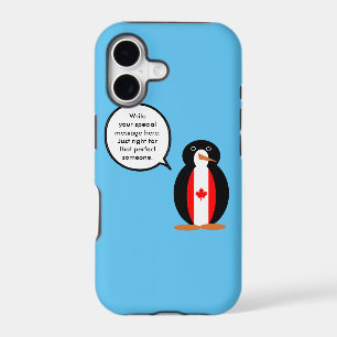 Canadian Talking Ms Penguin Personalised