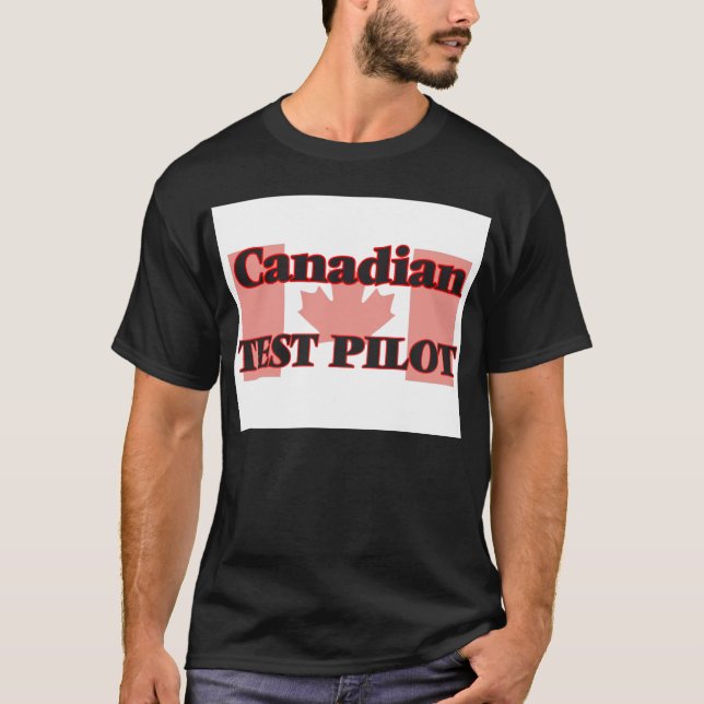 Canadian Test Pilot T-Shirt (Front)