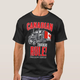 Canadian Truckers Rule Freedom Convoy 2022 1 T-Shirt