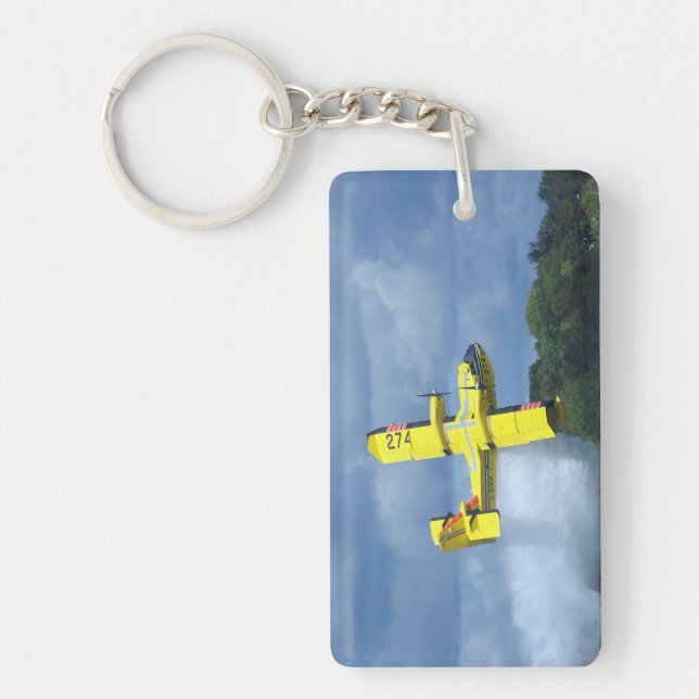 Canadian water bomber 274 acrylic key chain (Front)