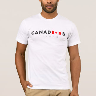 Canadians Abroad  Basic Bella Canvas T-Shirt