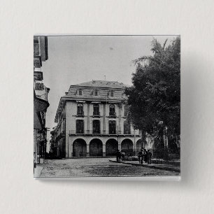 Canal Administration Building, Panama 15 Cm Square Badge