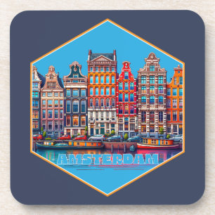 Canal Amsterdam Netherland Europe Coaster