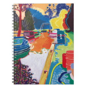 Canal at Dundas Spiral Notebook