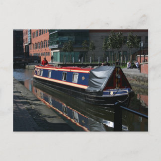 Canal Boat Postcard