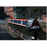 Canal Boat Standing Photo Sculpture<br><div class="desc">Canal boat going through the city of Manchester UK.</div>
