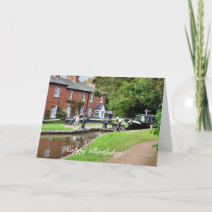 CANAL BOATS CARD