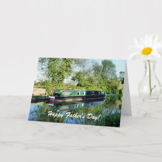 CANAL BOATS CARD (Small Plant)