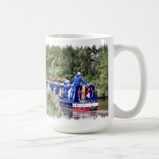 CANAL BOATS COFFEE MUG (Right)