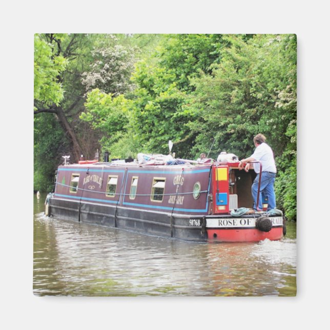 CANAL BOATS MAGNET (Front)