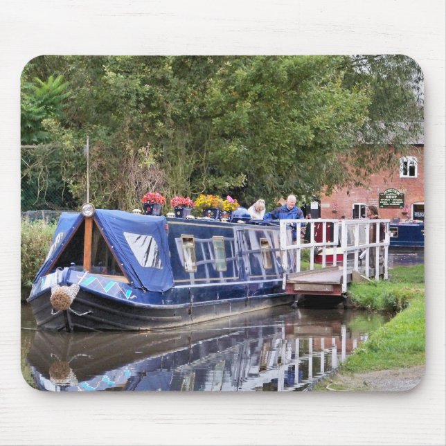 CANAL BOATS MOUSE PAD (Front)