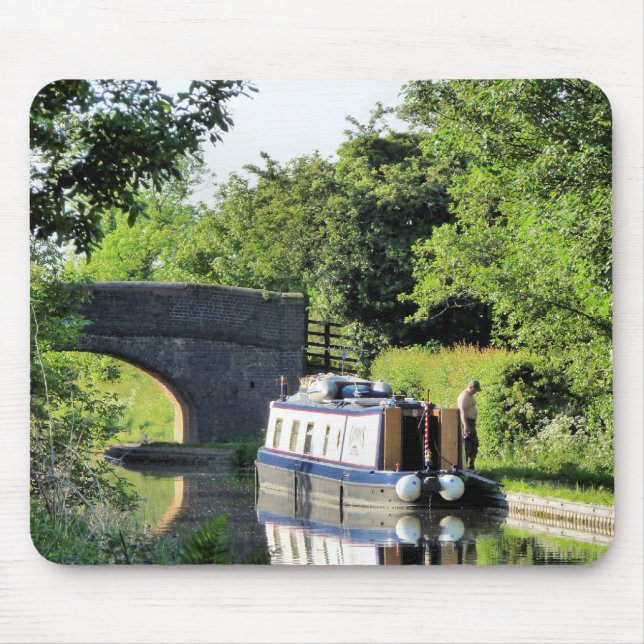 CANAL BOATS MOUSE PAD (Front)