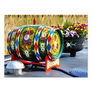 CANAL BOATS PHOTO PRINT