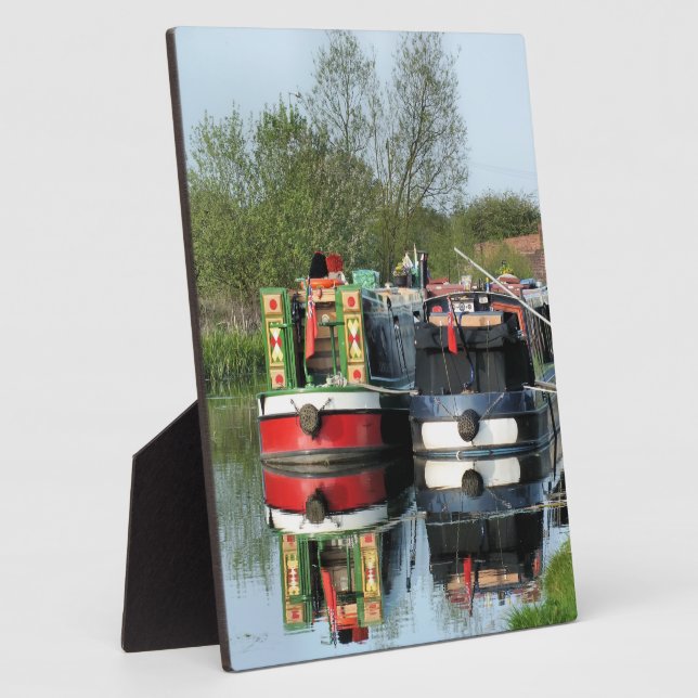 CANAL BOATS PLAQUE (Side)