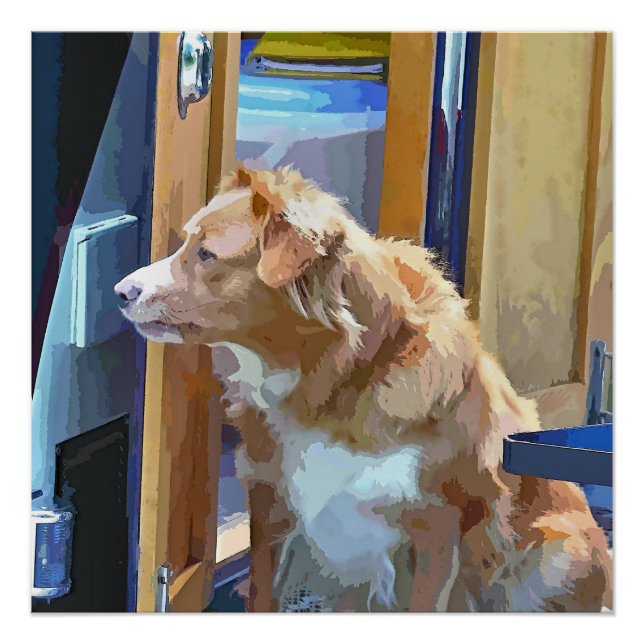 CANAL BOATS POSTER (Front)