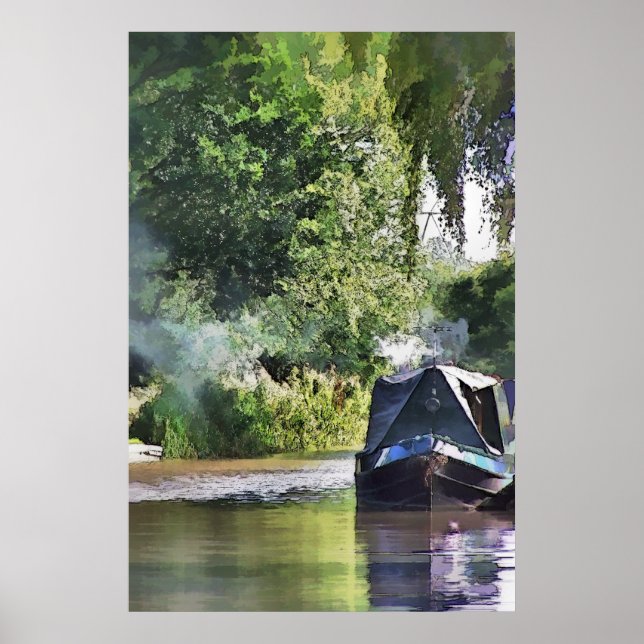 CANAL BOATS POSTER (Front)