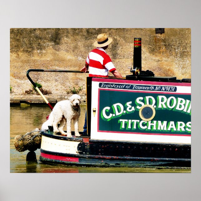 CANAL BOATS POSTER (Front)