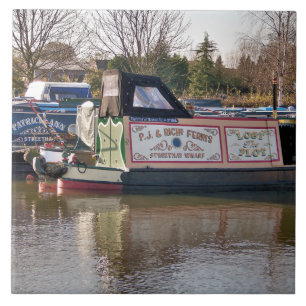 CANAL BOATS TILE