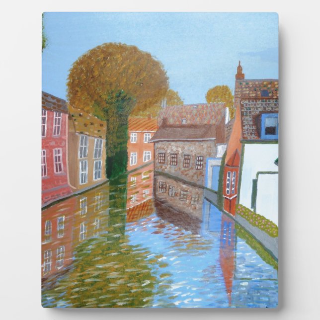 Canal Bruges Plaque (Front)