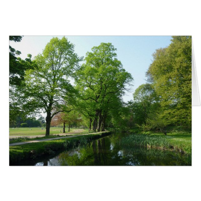 Canal - Bute Park, Cardiff (Front Horizontal)