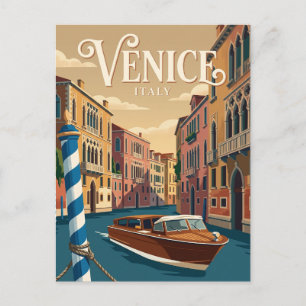 Canal Grande Italy Postcard