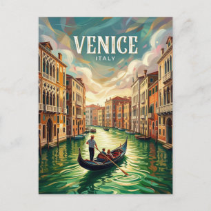 Canal Grande Italy Postcard