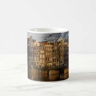 Canal houses coffee mug