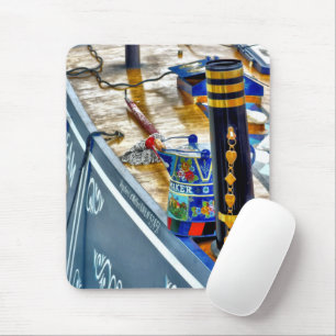CANAL NARROWBOAT MOUSE PAD