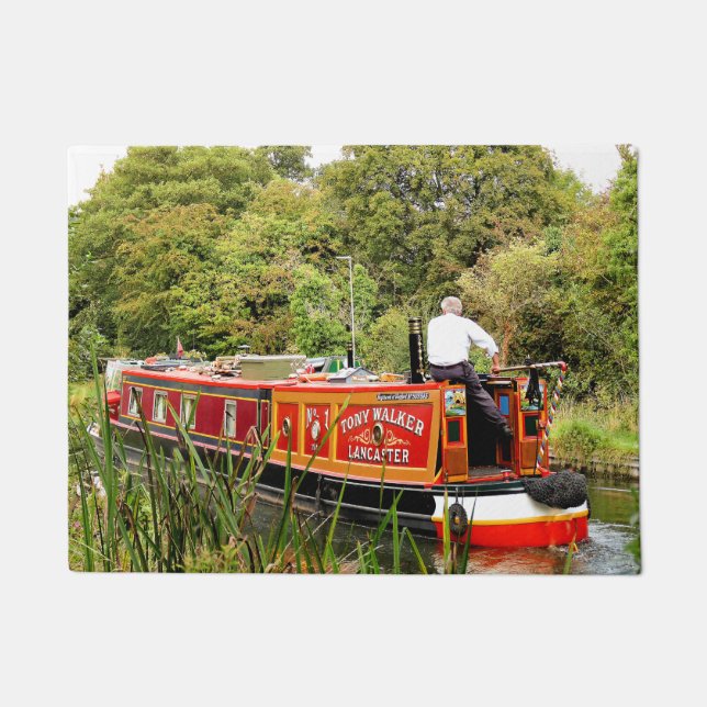 CANAL NARROWBOATS DOORMAT (Front)