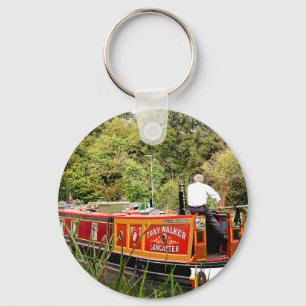 CANAL NARROWBOATS KEY RING