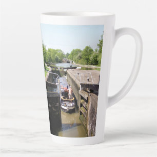 CANAL NARROWBOATS LATTE MUG