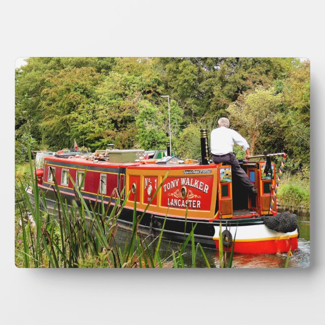 CANAL NARROWBOATS PLAQUE (Front)