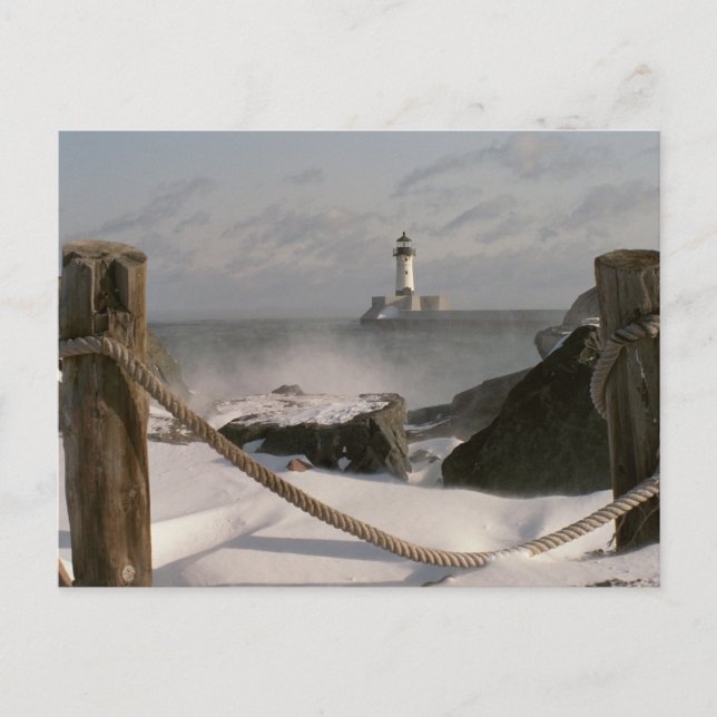 Canal Park Lighthouse Postcard (Front)