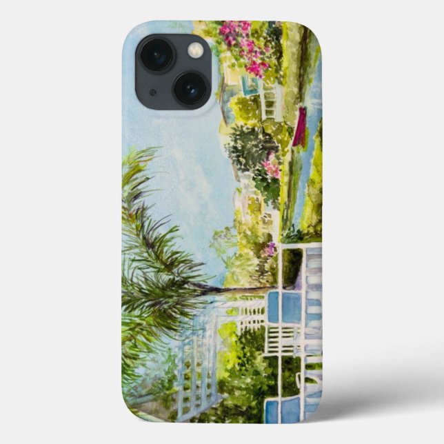 Canal Patio Case-Mate iPhone Case (Back)
