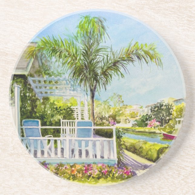 Canal Patio Coaster (Front)