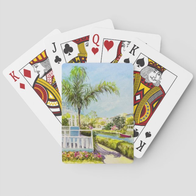 Canal Patio Playing Cards (Back)