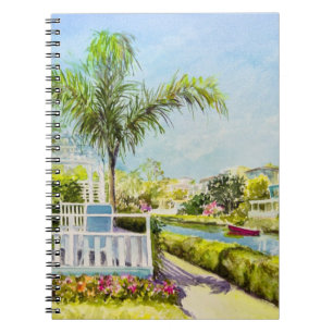 Canal Patio Spiral Notebook
