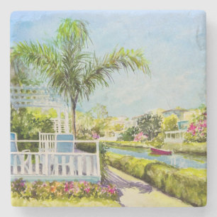 Canal Patio Stone Coaster