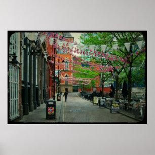 Canal Street, Manchester Poster